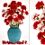 Carnation Bouquet: Stunning Red Flowers 3D model small image 1