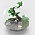 Stunning Florarium Bonsai: Perfect for Any Space 3D model small image 1