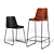 Giron Collection: Stylish Chairs with Leather Seats 3D model small image 2