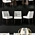 Eye-catching Iron Eye Bowl
Elegant Kukio Side Chair
Sleek Ceremony Dining Table 3D model small image 2