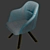 Remus S Dining Chair: Sleek, Comfortable, and Stylish 3D model small image 3