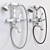 Migliore Oxford Shower Mixer 3D model small image 3