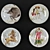 Zodiac Decorative Plate: Unique Design 3D model small image 2