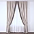 Elegant Window Drapes: Add Style 3D model small image 1