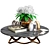 Rustic Elegance: Coffee Table Decor Set 3D model small image 1