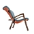 Elegant Copper Silhouette Chair 3D model small image 2