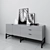 Sleek and Sophisticated: Minotti Harvey Sideboard 3D model small image 2