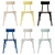 Modern Industrial Style Ikea Chair 3D model small image 2