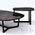 Poliform TRIDENTE Coffee Tables 3D model small image 2