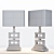Elegant Eichholtz Umbria Table Lamp 3D model small image 3