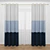 Elegant Window Drapes 3D model small image 1