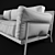Loft Design Sofa 3982: Modern and Comfortable Seating Solution 3D model small image 2
