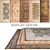 DOVLET HOUSE Carpets Set - Part 214 3D model small image 1