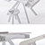 Minimalist Moonk Furniture Set 3D model small image 3