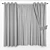 Elegant Window Curtains 3D model small image 2