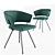 Elegant Bahia Chair: Modern Comfort 3D model small image 1