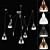 Acrobata Lightstar Pendant Chandelier 3D model small image 2