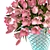 Pink Tulip Bouquet 3D model small image 2