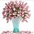 Pink Tulip Bouquet 3D model small image 3