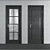 Xn Series Profildoors: 4 Interior Doors Set 3D model small image 3