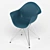 Modern Eames Style Armchair 3D model small image 1