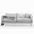 Bellus Cumulus Sofa: Elegant Comfort for Your Home 3D model small image 2