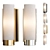 Elegant Powell Sconce 3D model small image 1