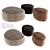 Rockin' Poufs - Homely Comfort for Your Space 3D model small image 1