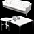 Contemporary AC Lounge Set 3D model small image 3