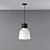 Milan Inspired Two-Toned Pendant 3D model small image 2