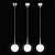 81301x Globo Lightstar Pendant Light 3D model small image 2