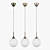 81302x Globo Lightstar Pendant Light 3D model small image 1