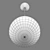 81302x Globo Lightstar Pendant Light 3D model small image 3