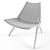 Vintage Modern Lotos Chair 3D model small image 2