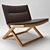 Title: Modern Wooden Swedese Chair 3D model small image 2