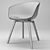 Sleek Scandinavian Style: About A Chair 22 3D model small image 2