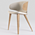 Elegant Harper Chair: Timeless Comfort. 3D model small image 2