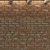 Dark Brick Texture - High Quality Seamless Wall Element 3D model small image 3
