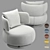 Modern Roche Bobois Armchair 3D model small image 1