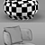 Modern Roche Bobois Armchair 3D model small image 3