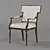Elegant Eva Arm Chair: Timeless Design 3D model small image 1