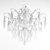 Elegant Freya Pendant Light 3D model small image 3