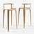 Elegant Elka Stool: Design by Oscar 3D model small image 1