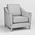 Sleek Keely Chair: Modern Design 3D model small image 2