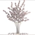 Cherry Blossom Delight: 24 White Blooms 3D model small image 3