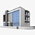 Sleek Modern Bungalow 3D model small image 1