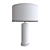 Elegant Pillar Table Lamp 3D model small image 2