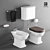 Ceramica Flaminia Efi: Elegant Bathroom Set 3D model small image 1