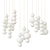 Elegant Pearl Pendant Lights 3D model small image 1