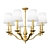 Rustic Charm: American Vintage Chandelier 3D model small image 1